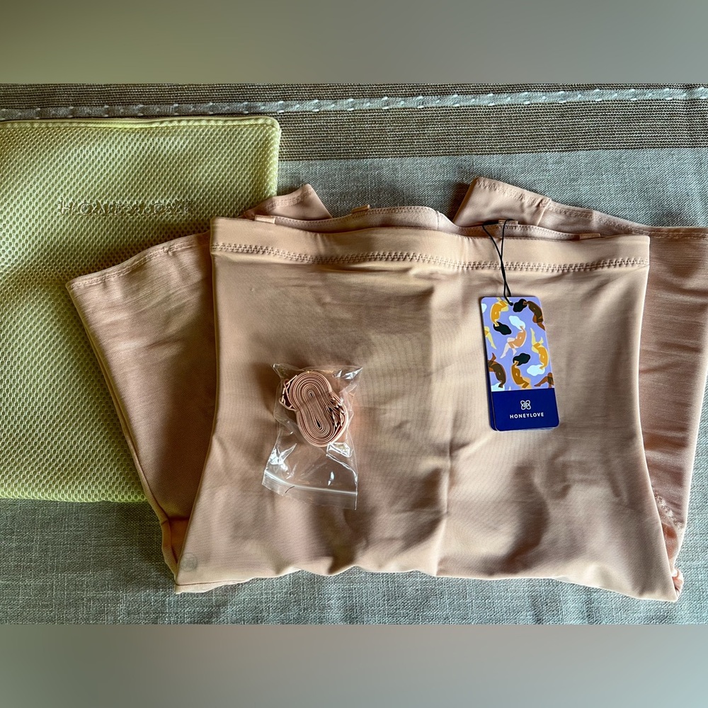 Honeylove SuperPower Short, Size Large, in Rose Tan NWT